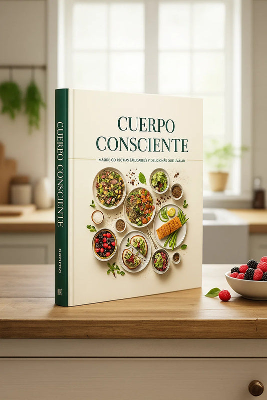 Cuerpo consciente: 1.000 recetas saludables + 8 BONUS GRATIS SOLO POR HOY